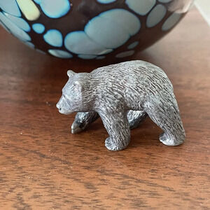 Heavy Sterling Vintage Old 89g Bear Treasure